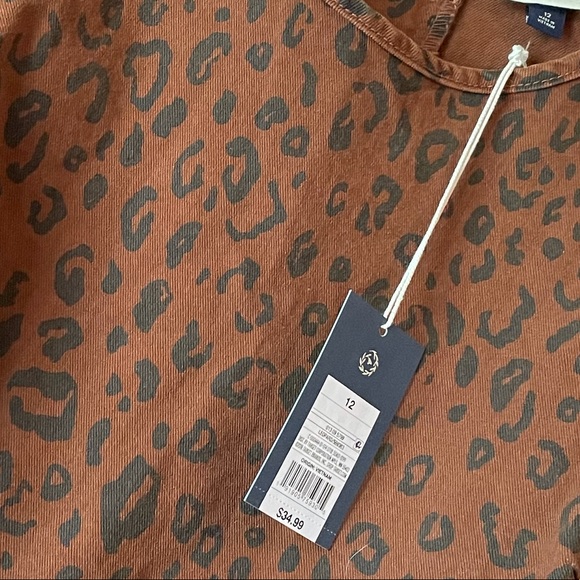 Universal Thread Cheetah Puffy Sleeve Denim Dress - Picture 8 of 8